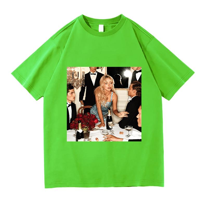 

Sabrina Carpenter Such A Funny Way Tshirt Tour Tees Print Cotton Short Sleeve Loose Male Unisex Fashion Tshirts Streetwear Tops 4XL