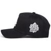 Vintage Embroidered Linen Baseball Cap Men Women Flat Top Wide Brim Unisex Hat