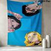 Takopi'S Original Sin Wall Tapestry Aesthetic Wall Hanging Printed Fabric Blanket Decorative Tapestries For Bedroom Living Room Home Decor