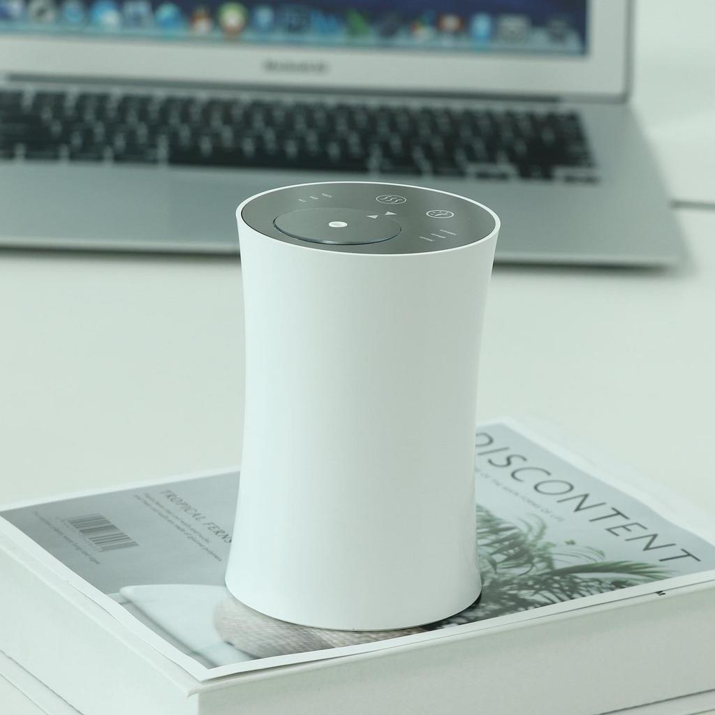Smart Wood Grain Waterless Aromatherapy Diffuser with Timer