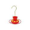 Hanging Bird Feeders Drinker Floral Shape Feeding Ports Bird Feeder Tool Ant and Bee Proof Bird Feeders for Home Garden