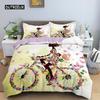 Cartoon Bedding Set for Kids Children Crib Danceing Girl Duvet Cover Set & Pillowcase Edredones Niños Princess Quilt Cover
