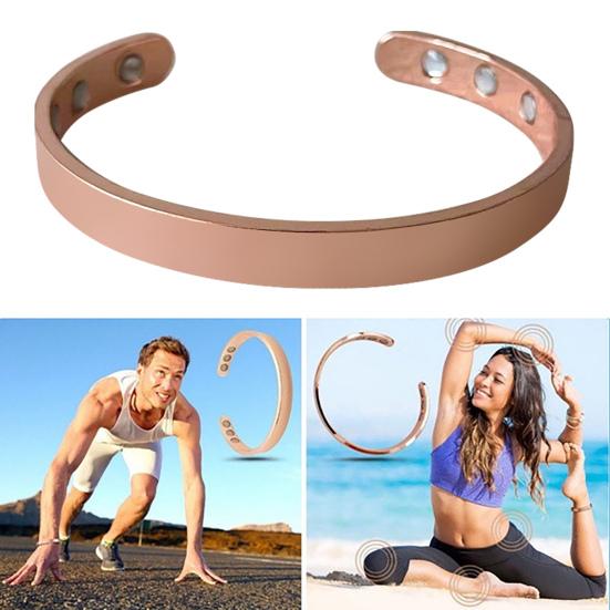 1 комплект магнитотерапевтического браслета тонкой работы, регулируемое черное магнитное кольцо для здравоохранения, подарки на день рождения