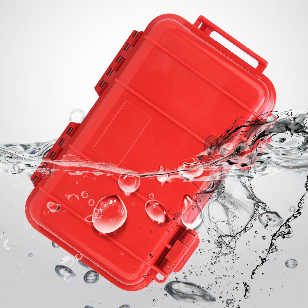 Outdoor EDC Water Proof Pressure Proof Shock Proof Seal Storage Box Survival Equipment(small )