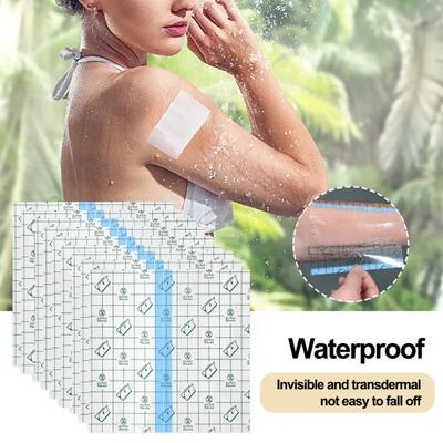 100Pcs Waterproof Belly Button Stickers Soft Comfortable Invisible Transdermal Adhesive for Secure And Long-lasting Wear