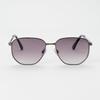 Meigan Nagoya Eyewear Sunglasses for UV Protection Metal Square Wellington Japanese Gradient Men Stylish, (99%), UV400, Frame, Cut, Gold, Style,