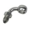Adaptor Fiting Banjo 90 Grade pentru Furtun de Frână din Oțel Inoxidabil 3/8" 10mm AN3 Pentru Harley Touring Road King FLHX FLHT Sportster