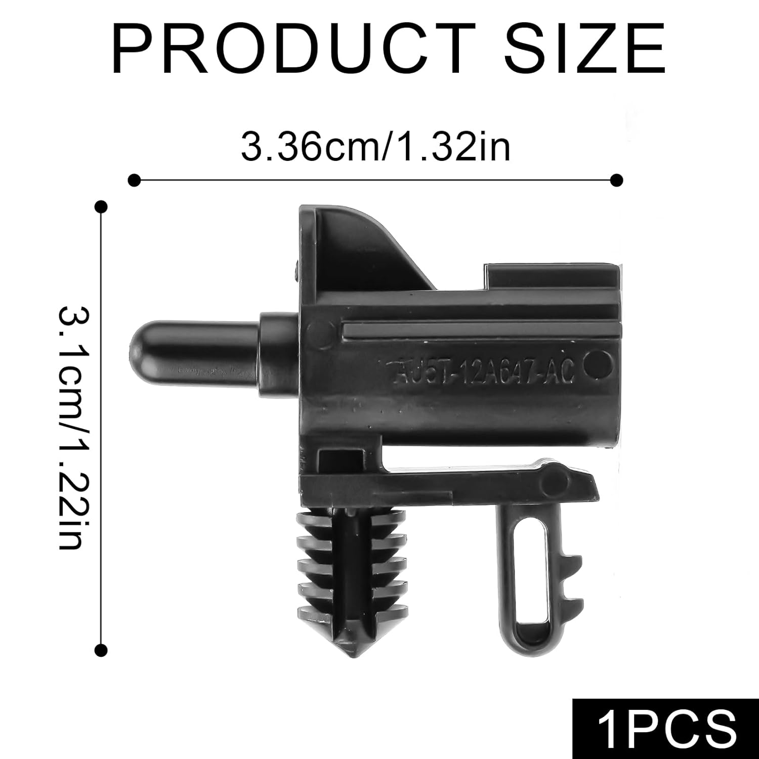 Car Ambient Air Temperature Sensor, OEM AU5Z-12A647-B / AU5Z12A647B Outdoor Charge Temperature Sensor Replacement Accessories for Outside Car
