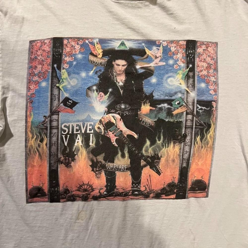 Vintage 1991 Steve Vai Concert Shirt Men Women Size S to 5XL IM0664 Unisex T-Shirt XXXL