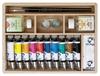 Talens Van Gogh Oil Paint Set In Wooden Box, BASIC-BOX T0284-0510