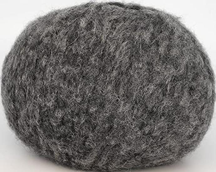 NASKA Hand Knitted Yarn Raja Extra Thick Type Gray 50g 150m Set of 5 Balls COL.FJ1452 Approx. T-3