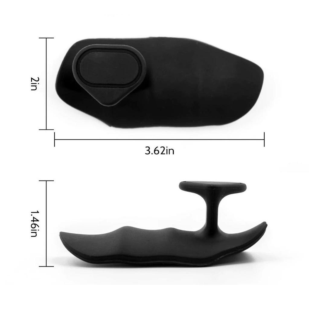 Silicone Non-slip Palm Grip Fitness Dumbbell Weightlifting Silicone Hand Guard Pad with Anti-slip Grip Handle