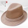 Cappello Estivo da Sole da Uomo - Paglietta a Rete Traspirante per Anziani, Cappellino Leggero Raffreddante con Protezione UV