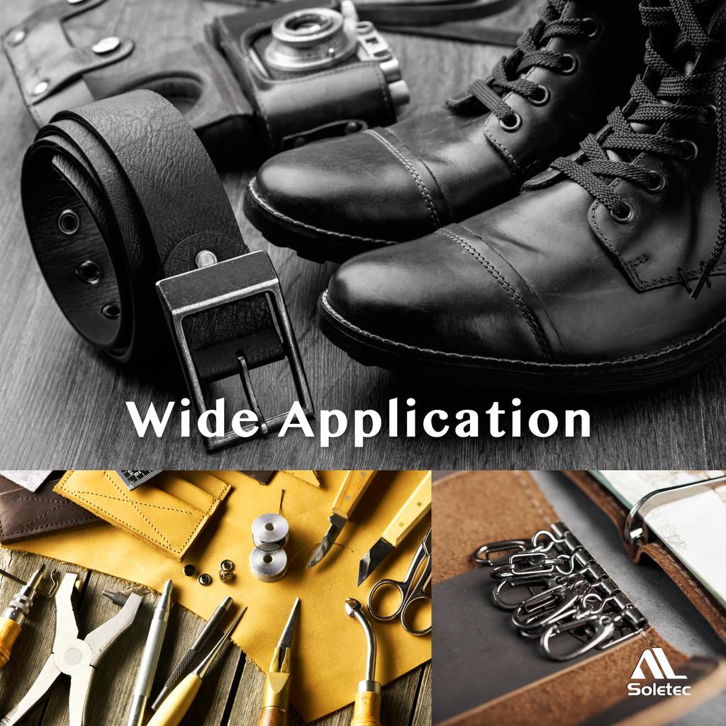 Piele nubuc veritabilă Bucăți pătrate din piele de vacă groasă pentru cusut artizanal Nubuck maro [Soletec] Pretăiat 1,5-1,7 mm (35,5x35,5 cm)