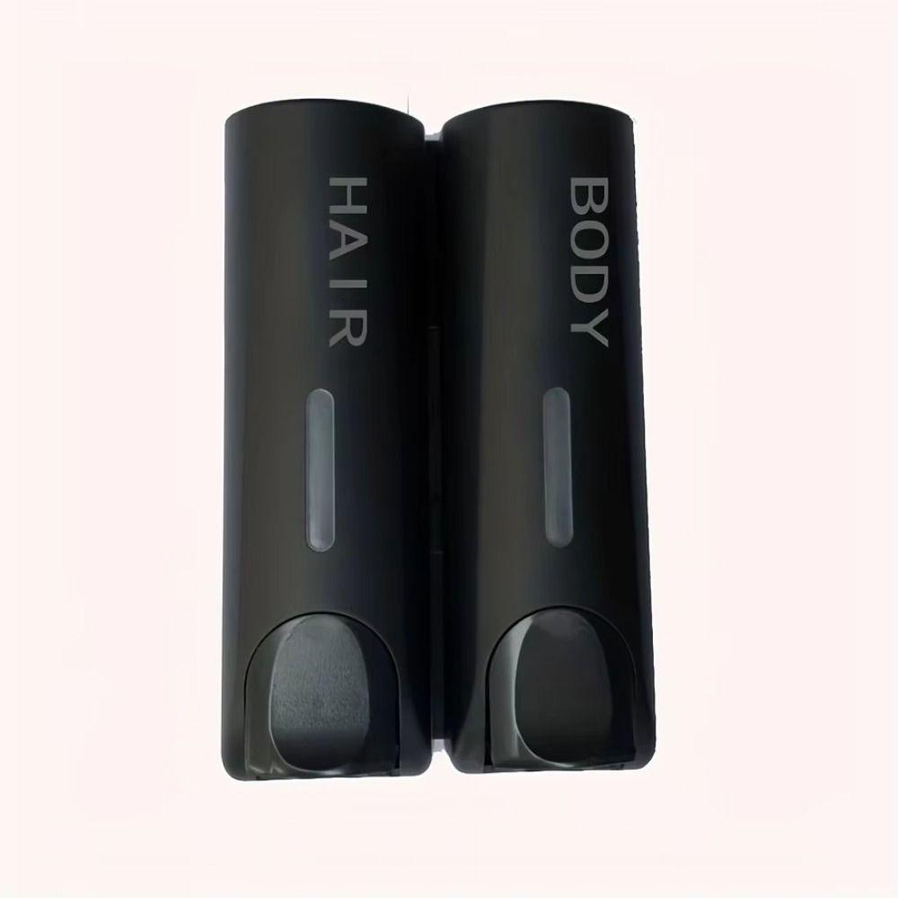 Manual Press Wall Mounted Soap Dispenser Lock Hand Sanitizer Holder No Drill Hand Soap Jar  Hotel