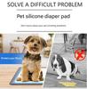 Silicone Pet Potty Training Pad Waterproof Machine Washable Dog Urine Pad Reusable Puppy Pee Pad for Indoor Toilet Training