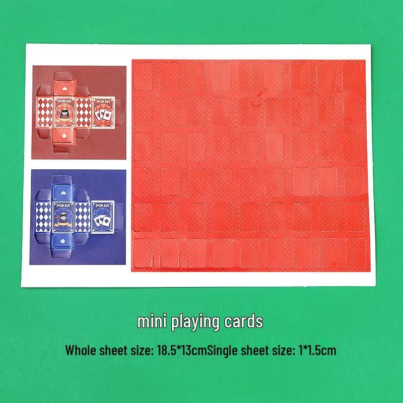 

Детские мини карманные смешные игральные карты - Портативные карточные игры для творческого веселья