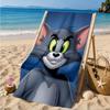 Jerry Adventure Beach Towel, Super Soft Microfiber, Perfect Gift for Her/Him, Birthday, for Pool, Beach, Travel, Decor Beach Party