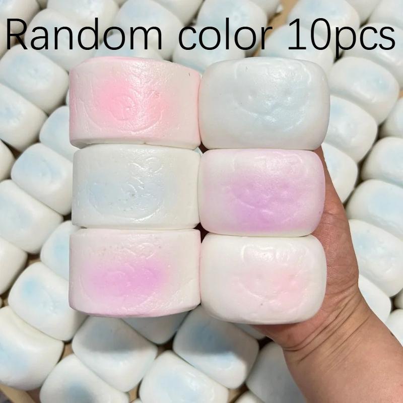 Squishy Simulated Steamed Bun Squeeze Toy Slow Rising Sensory Fidget Stress Relief Anti-Anxiety for ADHD Autism Kids Adults Gift