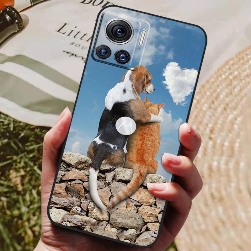 For Motorola Edge 30 Ultra Case Edge X XT-2201 Soft Silicone Back Cases For Moto Edge 30 Ultra TPU Phone Cover Protective Coque