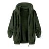 Men Winter Warm Fleece Hooded Jacket Zip Up Sweatshirt Soft Breathable Coat Casual Outdoor Sports Daily Use Outerwear