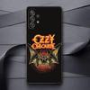 Rock Band O-Ozzy Osbourne Phone Case For Samsung Galaxy A13,A21s,A22,A31,A32,A52,A53,A71,A80,A91 Soft Black Phone Cover