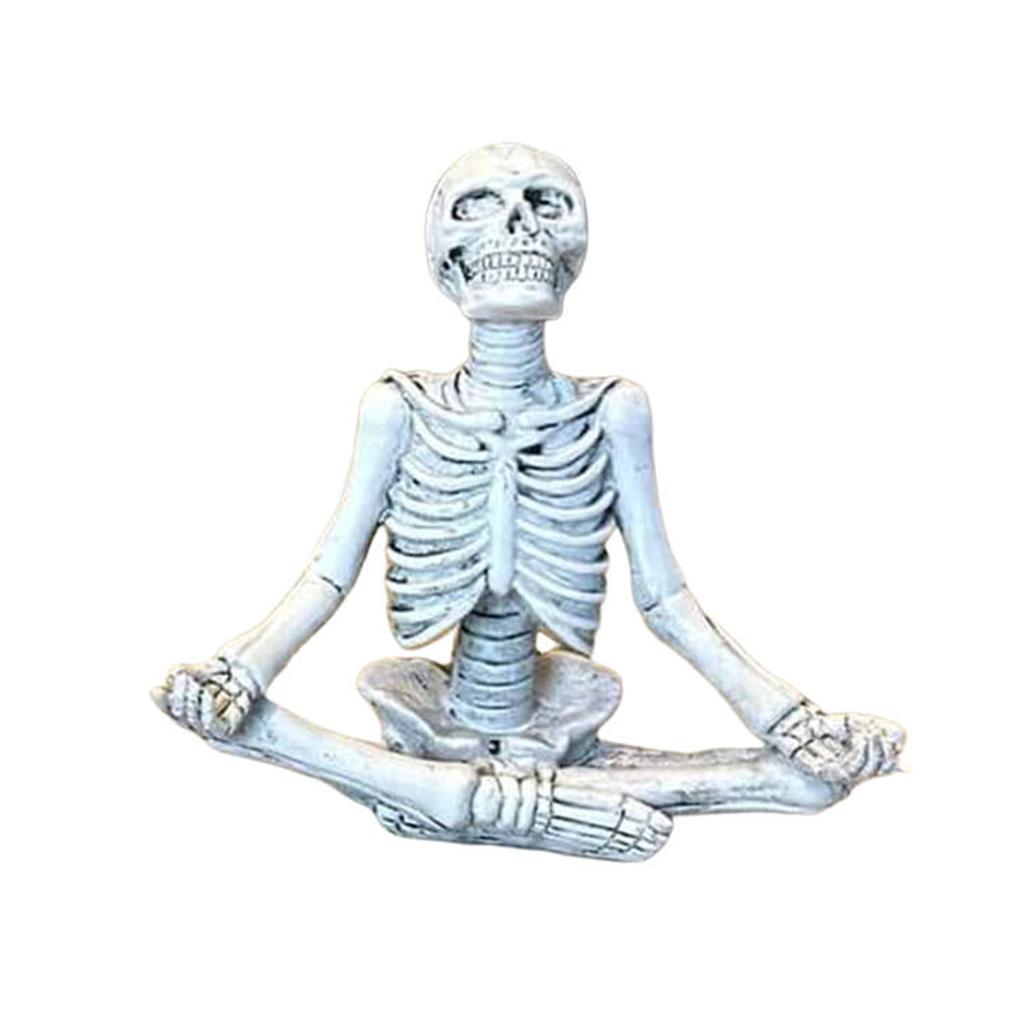 Mumien-Schädel Hofdekoration Schaffen Sie gruselige Atmosphären mit realistischem Design Tolle Ergänzung für das Wohnzimmer