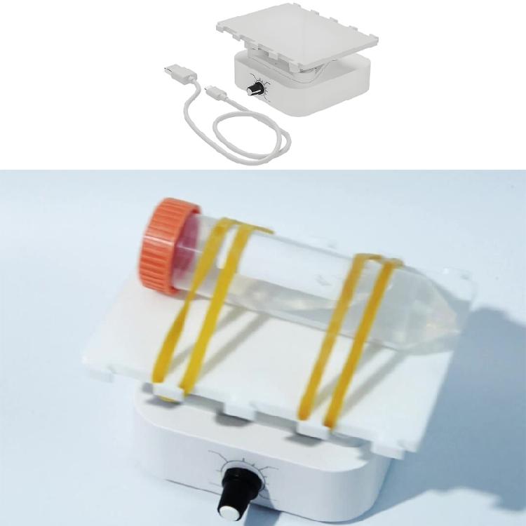 Agitatore Orbitale da Laboratorio Miniatura Mixer Rotante a 360° con Velocità Regolabile Per Agitazione Fluida Uniforme In Vari Ambienti
