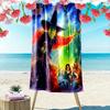 Fantasy Adventure Journey beach towel Outdoor camping soft quick-drying swim towel Absorbent bath towel swim printing Outdoor picnic beach mat