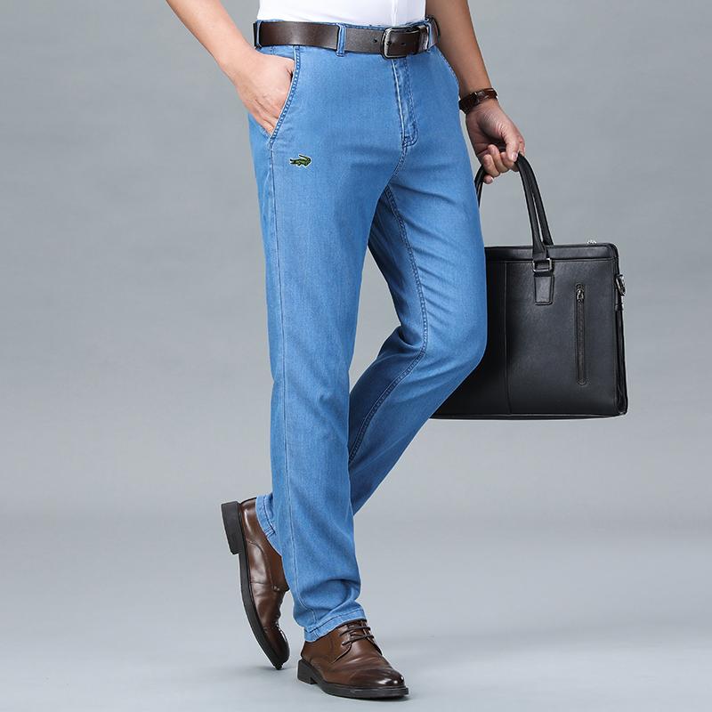 CARTELO Летние тонкие деловые прямые повседневные джинсы – купить по ...