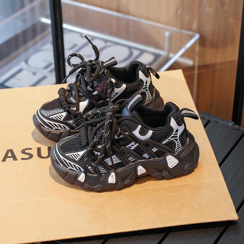 

Ankela красные детские туфли 2025 весна и осень новая детская трендовая марка девочки спортивная обувь мальчики повседневная обувь для папы 30 чёрный