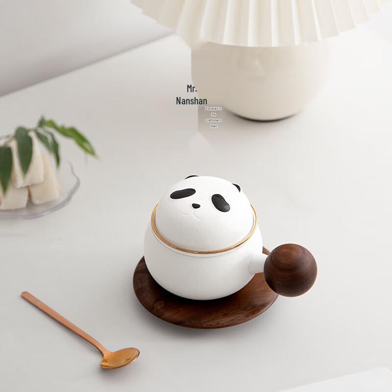 

Panda Ceramic Mug with Coaster