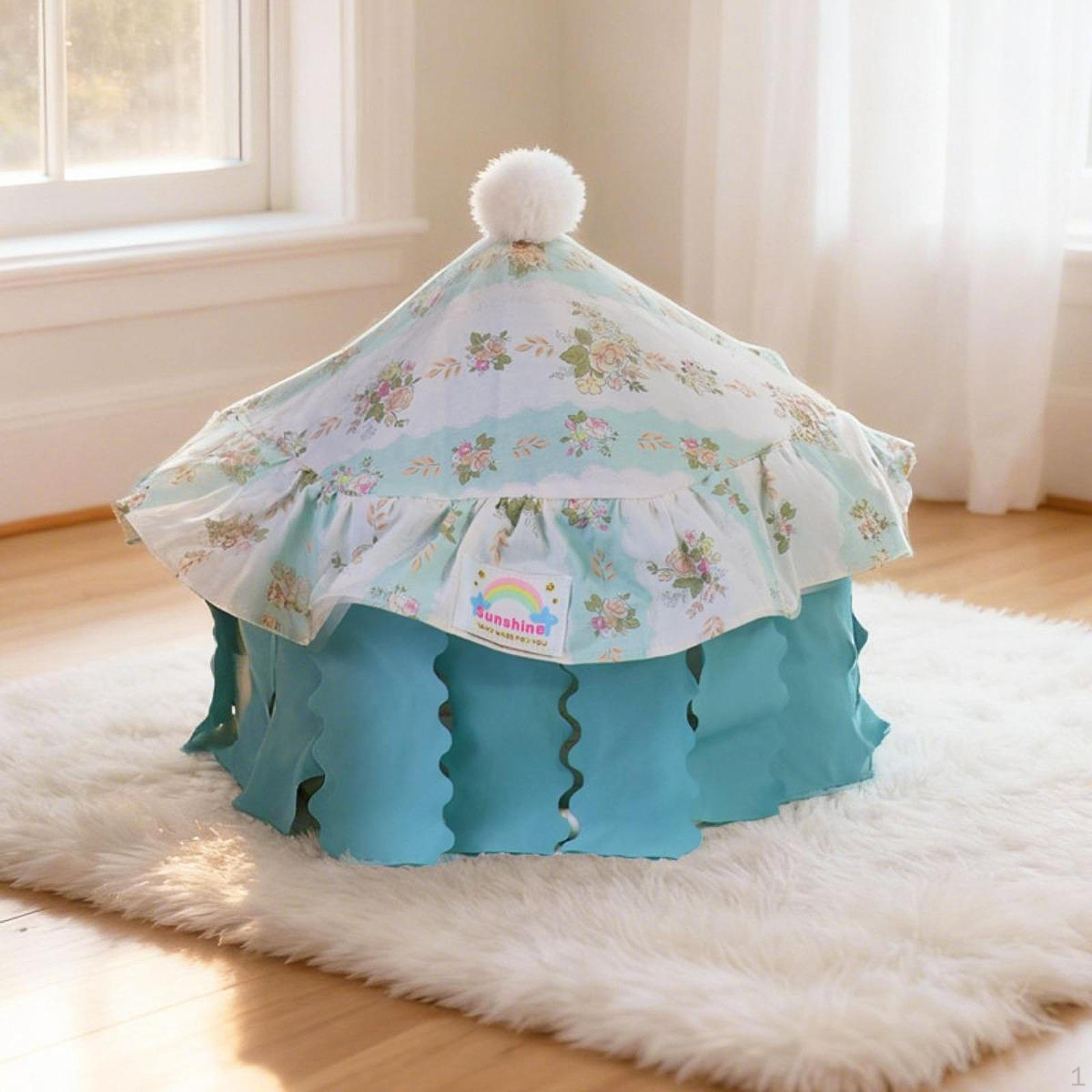 

Guinea Pig Hideout Cage Shelter Portable Warm Breathable Spacious Nest Tiny House for Lemmings Sugar синий