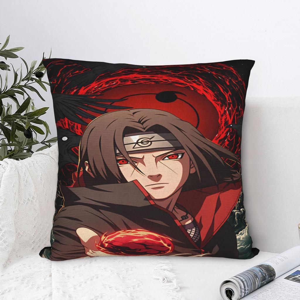 Uchiha Itachi Pillow Case Print Pillow Cover Morden Pillowcases For Sofa Home Decoration