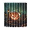 Halloween Shower Curtain Floor Mat Combination Four-Piece Set Kitchen Absorbent Non-Slip Carpet Bedroom Door Mat