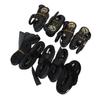 Ratchet Tie Down Straps with Padded Handle Soft Loop Heavy Duty Ratchet Straps for Moving Securing Cargo 2cm, 2.4m