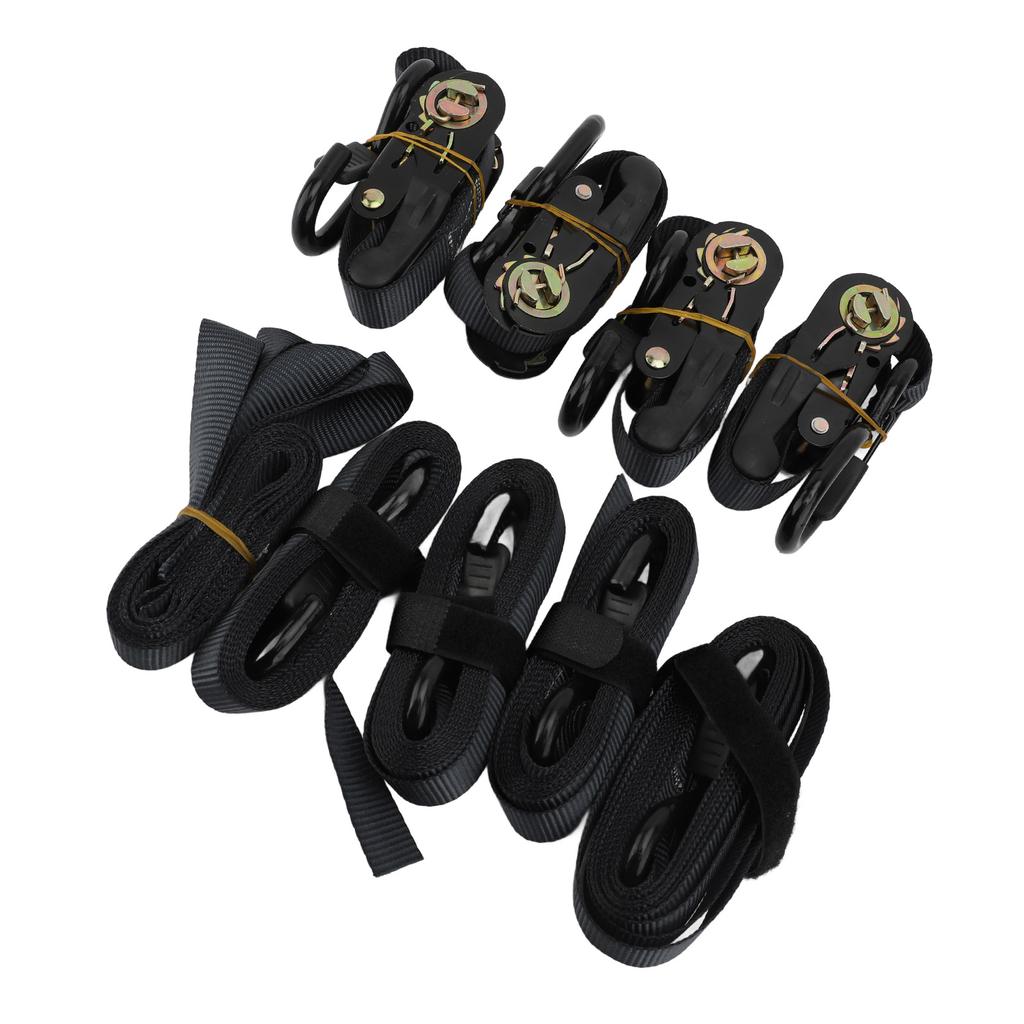 Ratchet Tie Down Straps with Padded Handle Soft Loop Heavy Duty Ratchet Straps for Moving Securing Cargo 2cm, 2.4m
