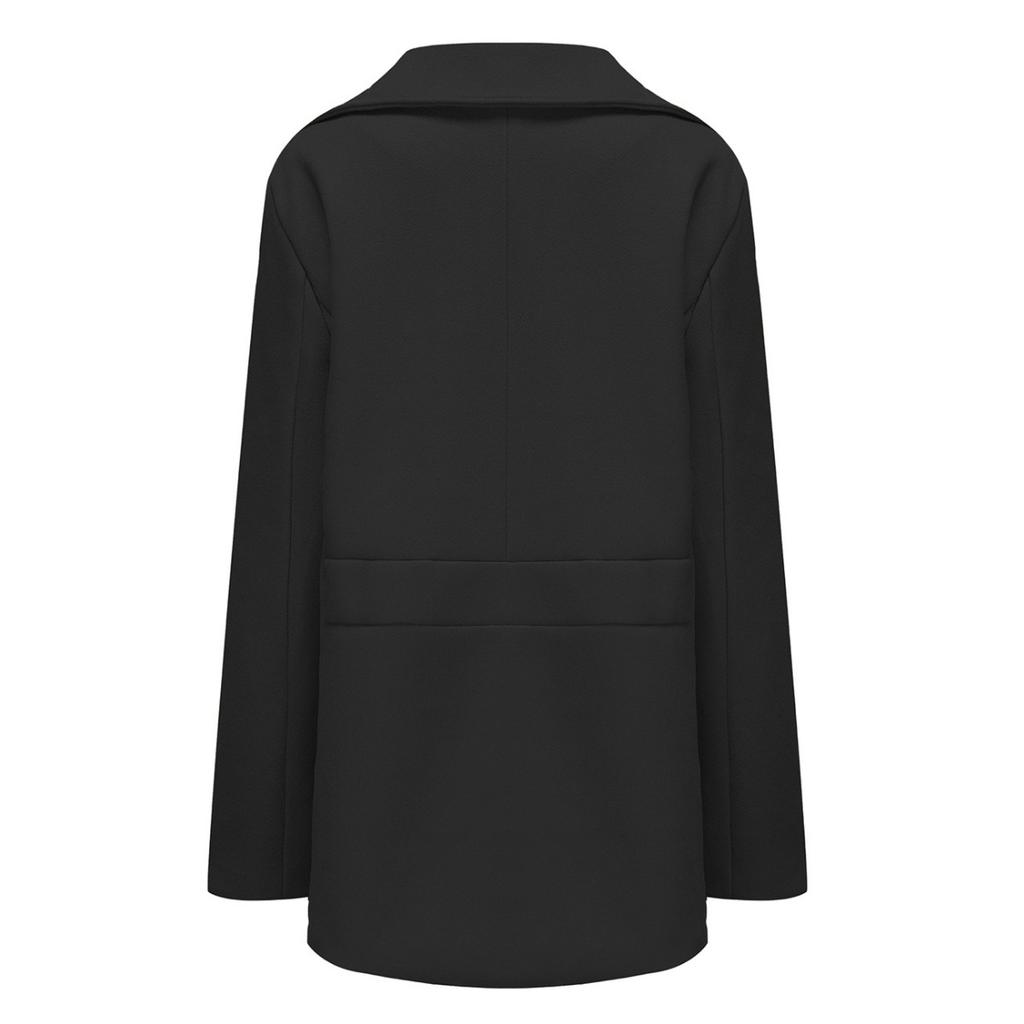 Nuovo Cappotto di Lana da Uomo Stile Britannico di Media Lunghezza, Caldo Cappotto di Lana Mista Autunno Inverno, Capo d'Abbigliamento da Uomo Popolare per Crossborder Europeo Americano