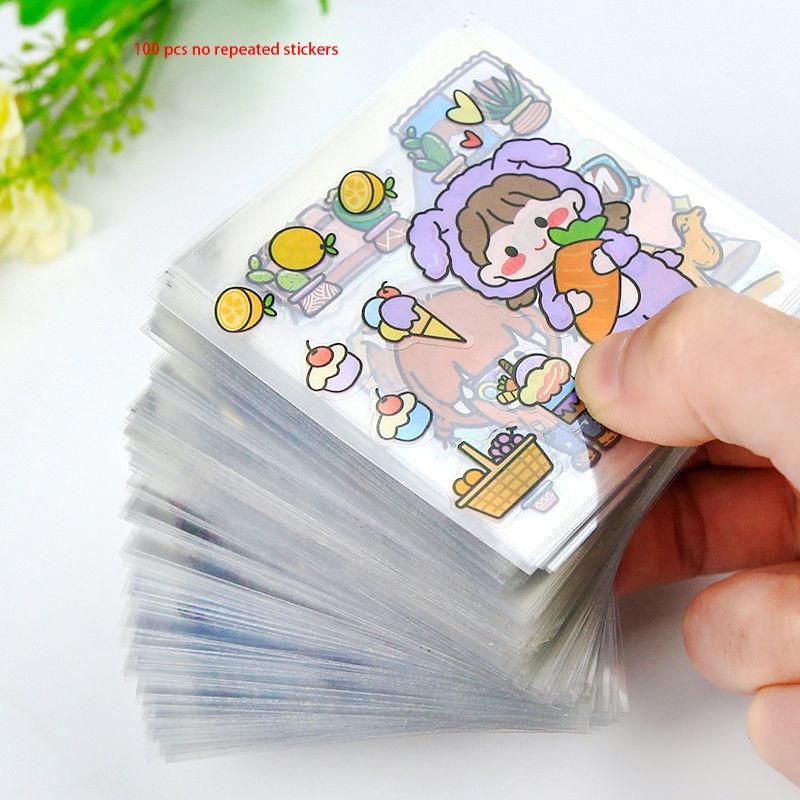 Cute Cartoon Waterproof Pet Stickers For Notebook And Phone Decoration 20 Unique Designs
