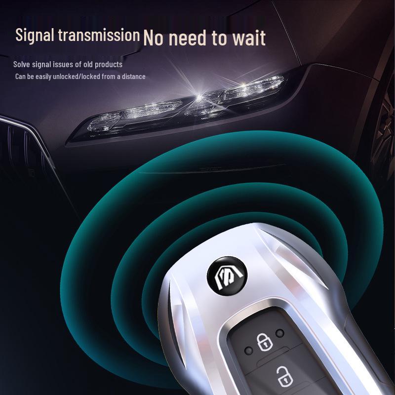 Metal Shell Key Case for 2015-2025 Toyota Alphard