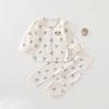 High-Waisted Baby Cotton Underwear Set - Spring & Autumn