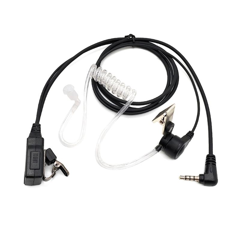 Air Tube Earpiece Headset Replacement Headphone for 1s Talkies 3.5mm PTT Earpiece Radio Accessories