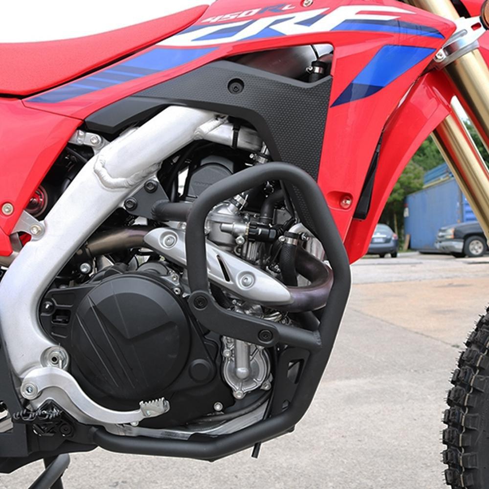 Motorcycle Engine Crash Bar Bumper Frame Protection Bar Kit For Honda CRF450L 2020 CRF450RL 2024 CRF450X 2018-2024 2023