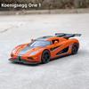 Koenigsegg One1 Legierung Auto Modell Realistisches Supercar Sound Licht Rückkehr Spielzeugauto Ausstellungsstück Hohe Qualität Sammlermodell