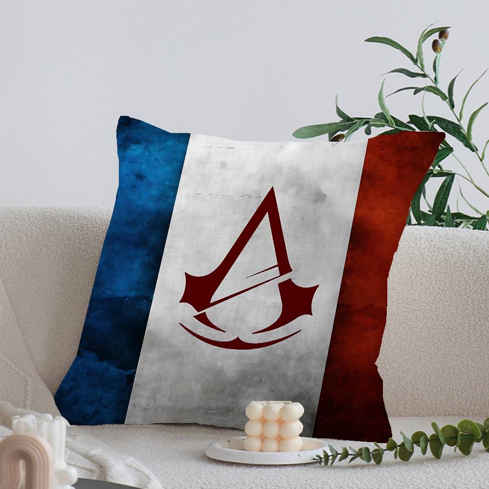 A-Assassins C-Creed Gaming Lucky Dragon Pillow Cover Sofa Cushion Cover Home Room Decoration Children Gift