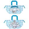Skater Children's Lunch Box Drawstring Bag Cinnamoroll Ushiro Shiro Sanrio Made in Japan KB7-A