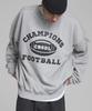 CREAM SODA LAB 1984 Champion Football Sweatshirt Gray