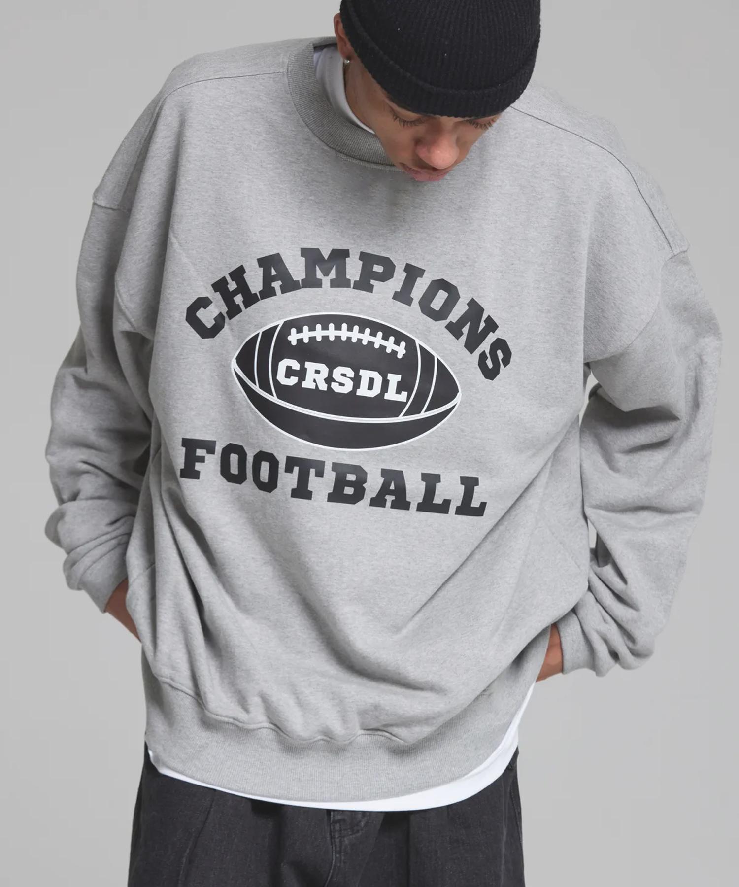 Свитшот Champion Football Cream Soda Lab 1984 Серый M