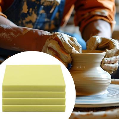 Töpferware Schaumstoffunterlage Werkzeug Schwamm Hohe Dichte Groß Presstisch Ton Handwerk Herstellung