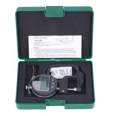 Thickness Gauge LCD Digital Display Micrometer Meter Accurate Measuring Tool for Paper Film 0?12.7mm